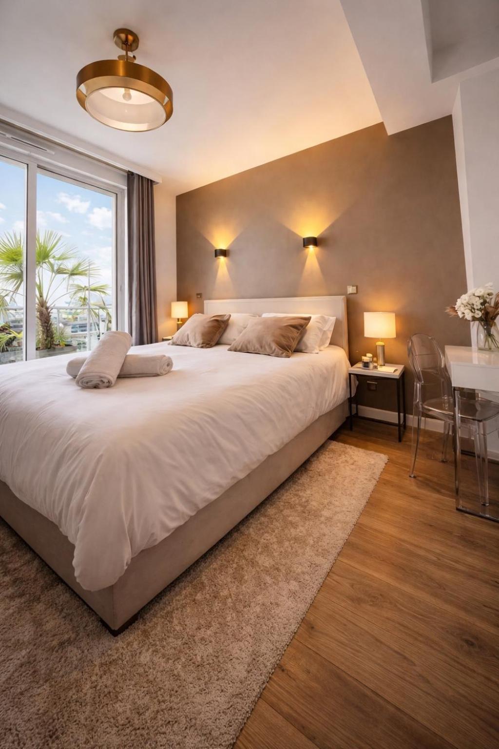 Luxury Flat - Eiffel Tower View & Terrace - Air Conditioning Apartment